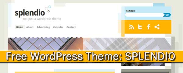 Free wordpress theme: splendio