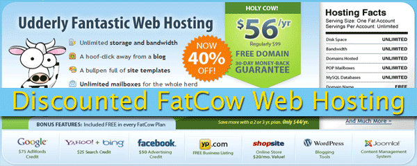 fatcow discounted web hosting