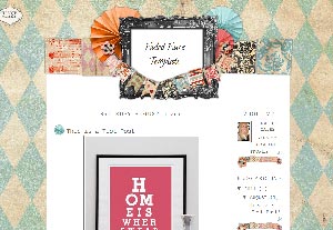 faded faire free blogger template