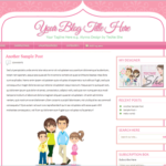 Alynna theme design for wordpress by techie she