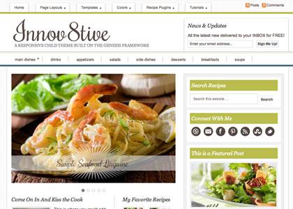 innov8tive theme for wordpress