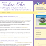 new blog design of Techie She