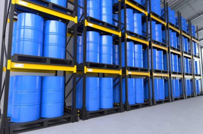 blue-barrels-in-the-warehouse-storage-stock-chemical-warehouse